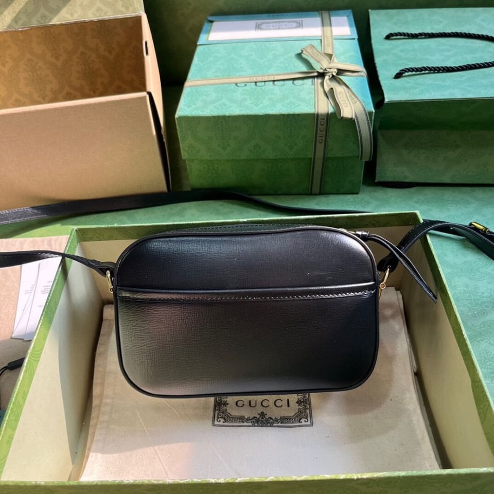 Gucci Horsebit 1955 Leather Small Shoulder Bag view 7