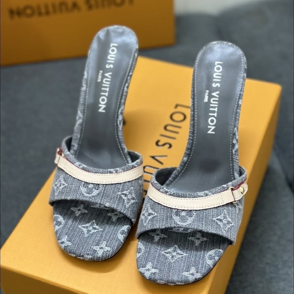 Louis Vuitton 6Am Mule Gray 1Adigt view 3