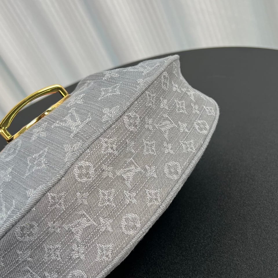 Louis Vuitton Monogram Denim Sunset Shoulder Bag 27cm/ 10.6in view 9