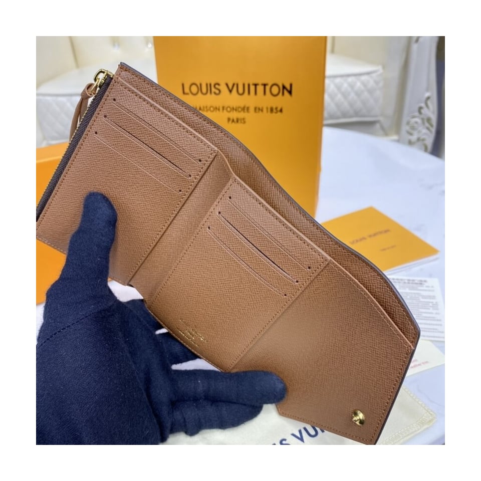 Louis Vuitton Monogram Canvas Victorine Wallet view 10