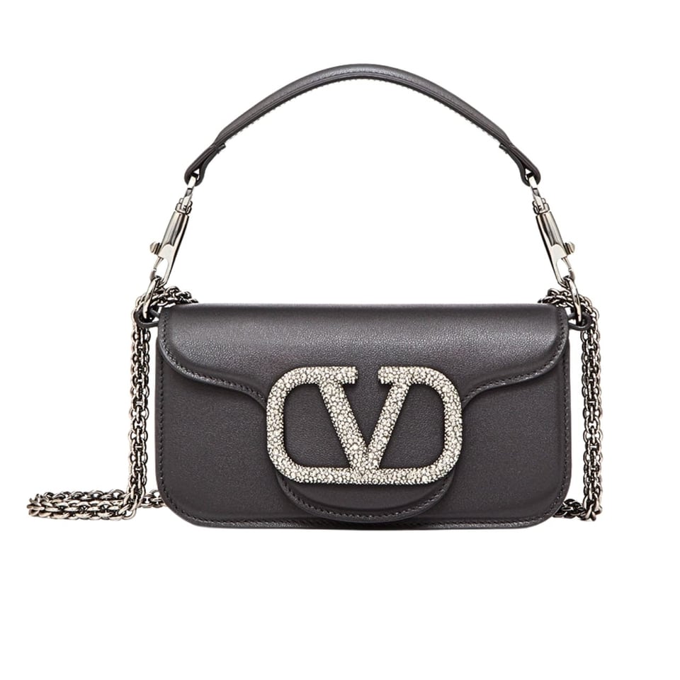 Valentino Locò Small Jewel Logo Black 20Cm 3W2B0K53Cwr249 view 2