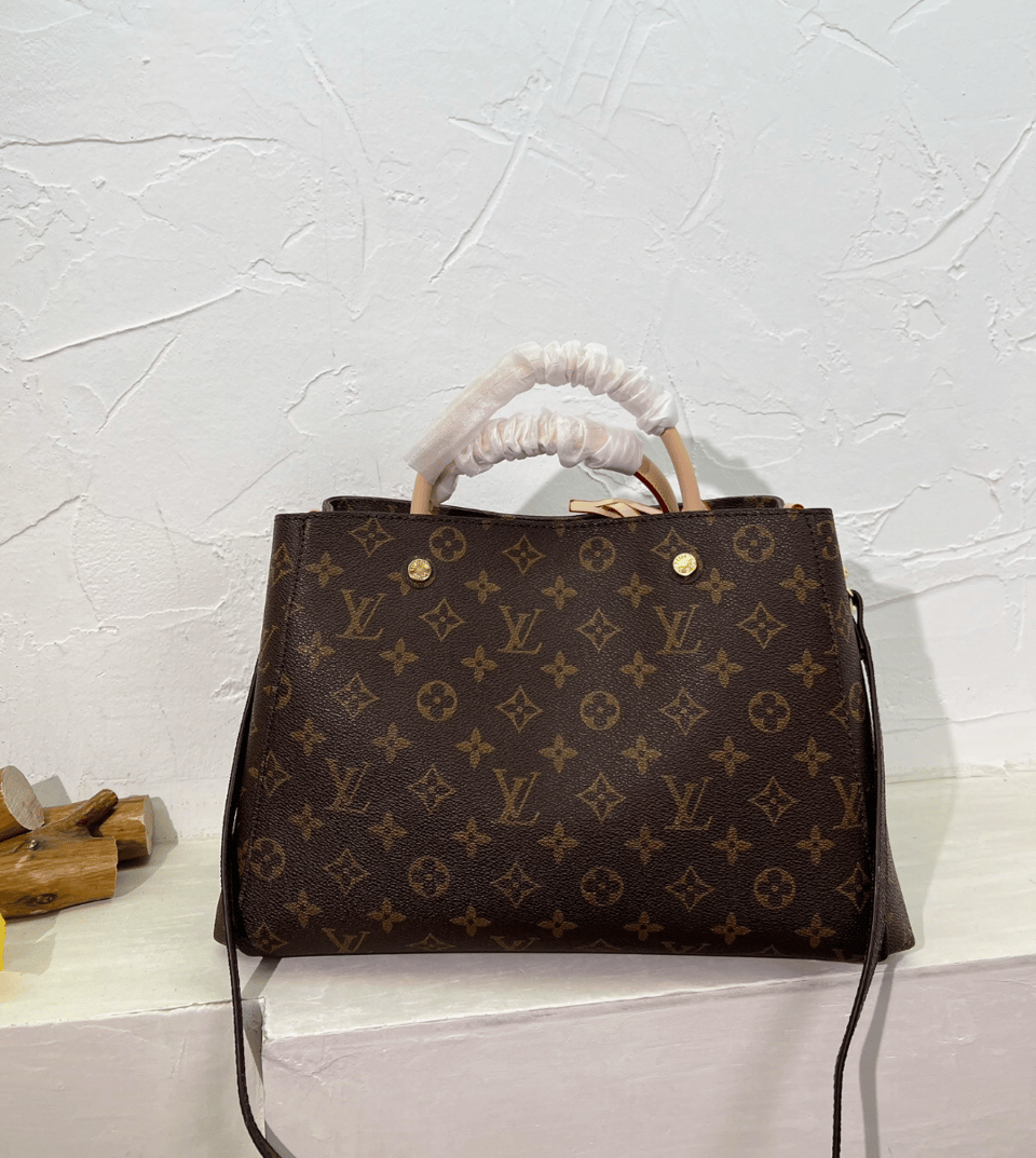 Louis Vuitton Montaigne MM Brown 35Cm M41056 view 10