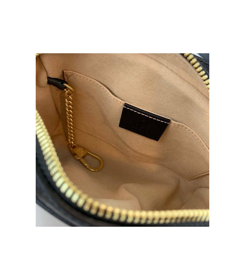 Gucci Ophidia Leather Mini Bag Black view 12