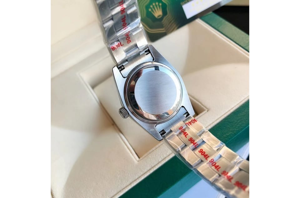 Rolex Oyster Perpetual 31/41mm SS/SS Blue/Stk view 9