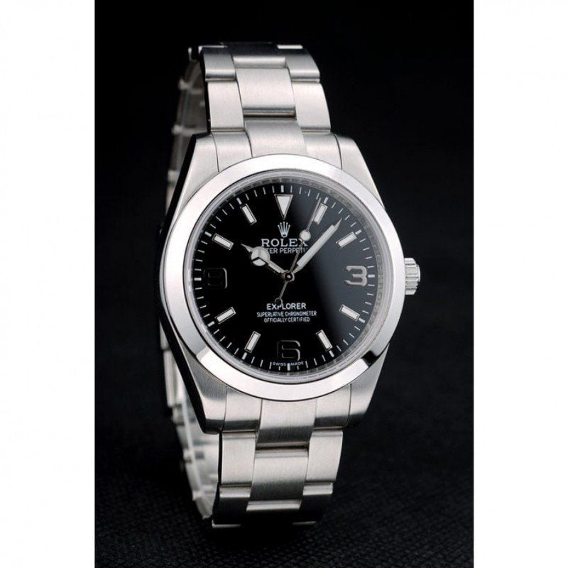 Rolex Explorer 39mm Black Dial 42002 view 4