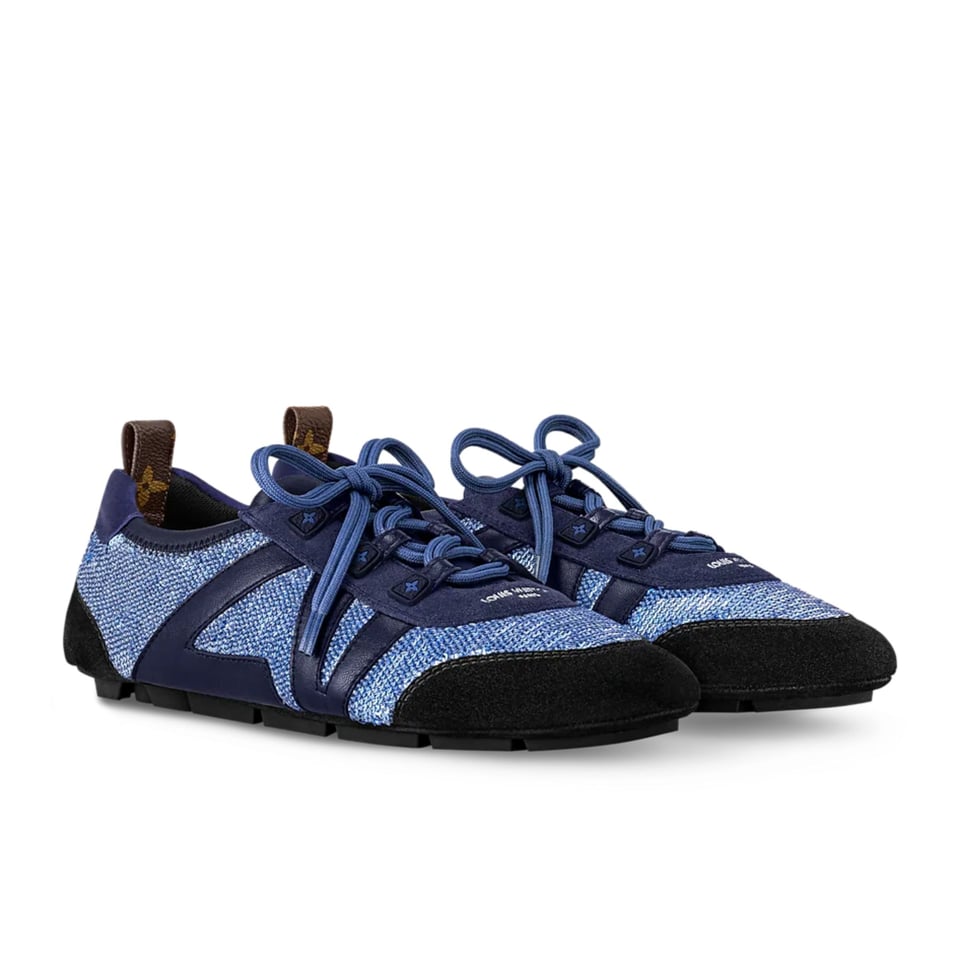Louis Vuitton Sneakerina Sequin Blue – Ballet-Inspired Women’s Sneakers view 2