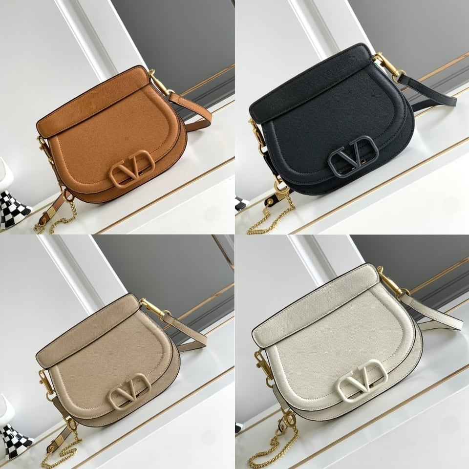 Valentino Vsling Bag In Grained Black 22Cm Wb0M28Djp0No view 7