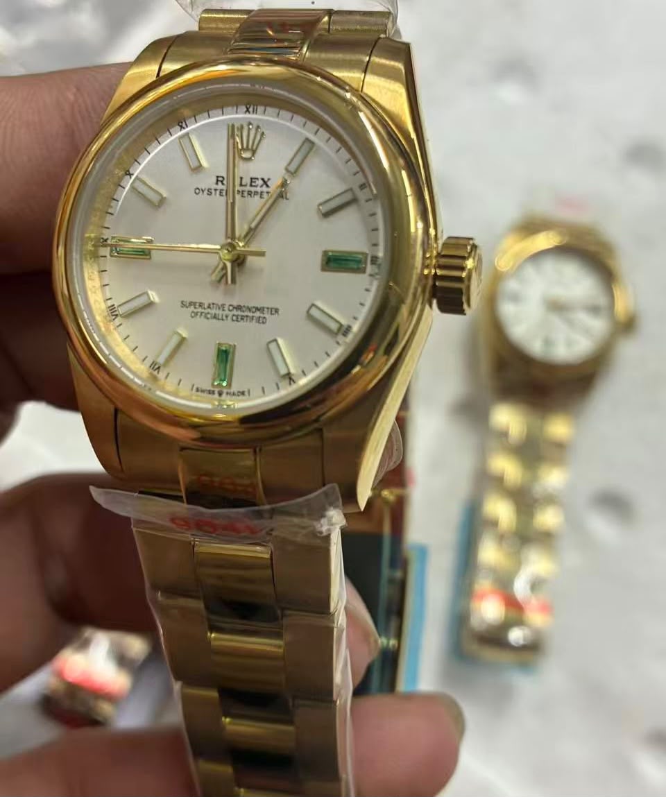 [Superclone] Rolex Oyster Perpetual 34mm White Dial Oyster 124208 view 2