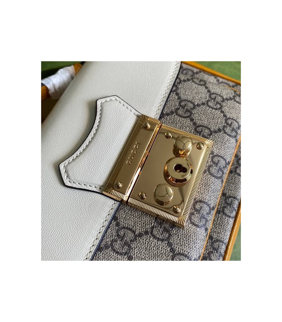 Gucci Padlock Mini Bag White view 10