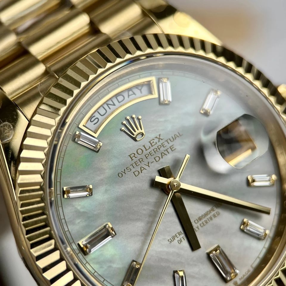 [SUPER CLONE] Rolex Day-Date 40mm Pearl Watch Face President 228238 view 5
