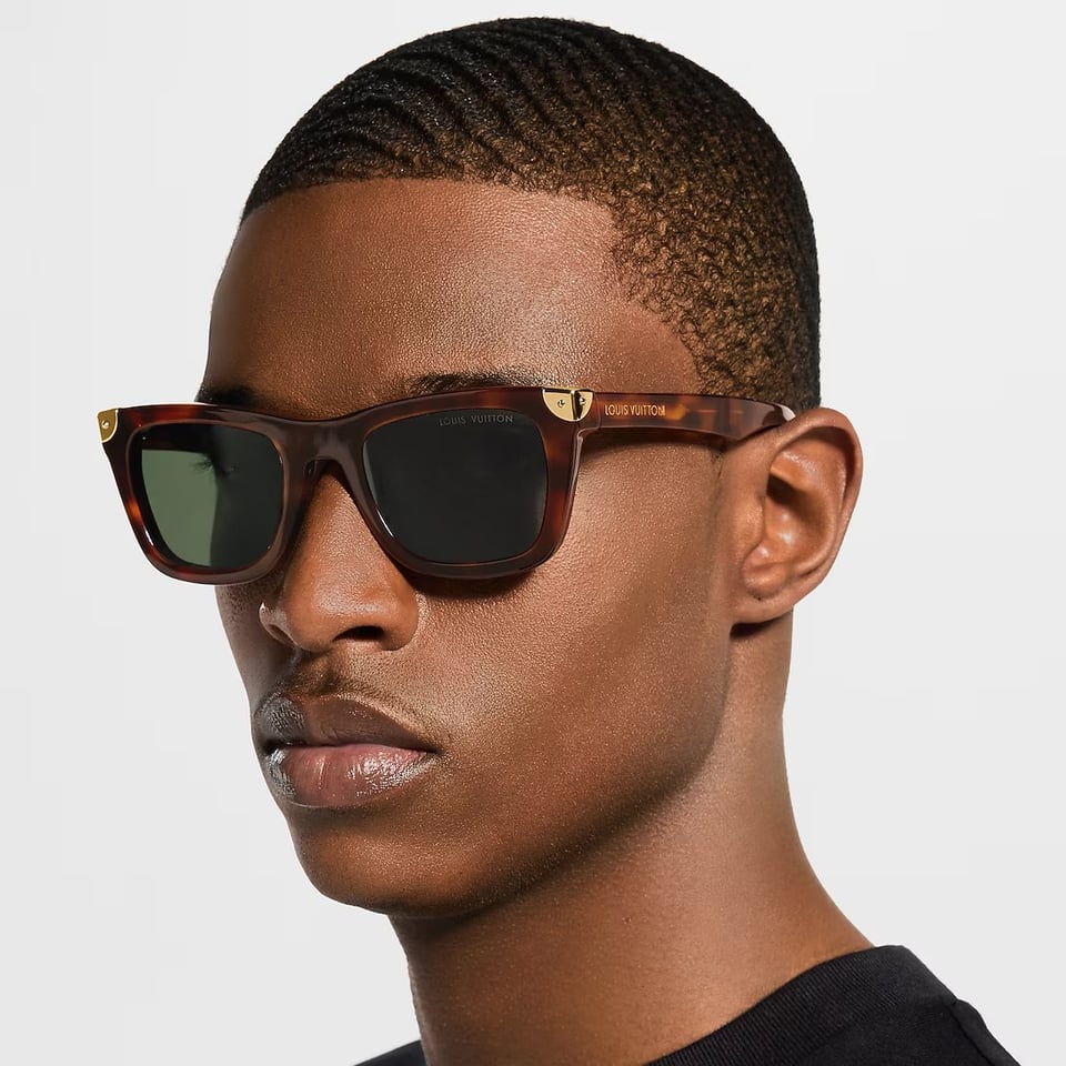 Louis Vuitton Heritage Square-Shaped Sunglasses Z3411U view 4