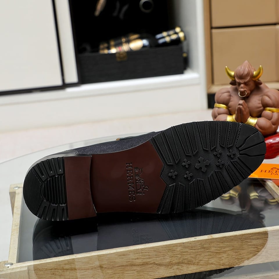 Hermes Blaise Loafer Black view 3