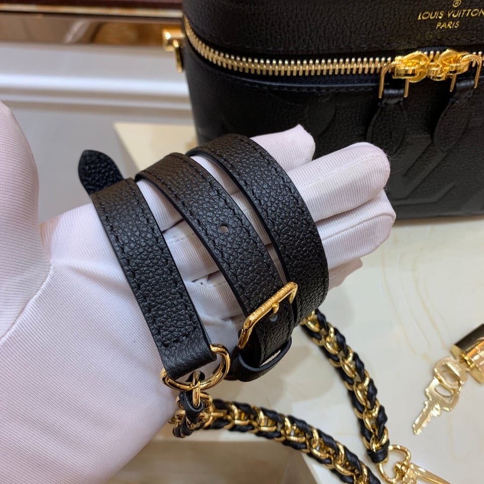 Louis Vuitton Vanity Pm Black 19cm/7.5in view 7