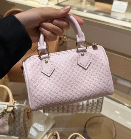 Louis Vuitton Nano Speedy Bag Light Bliss Cream 16cm M29414 view 11