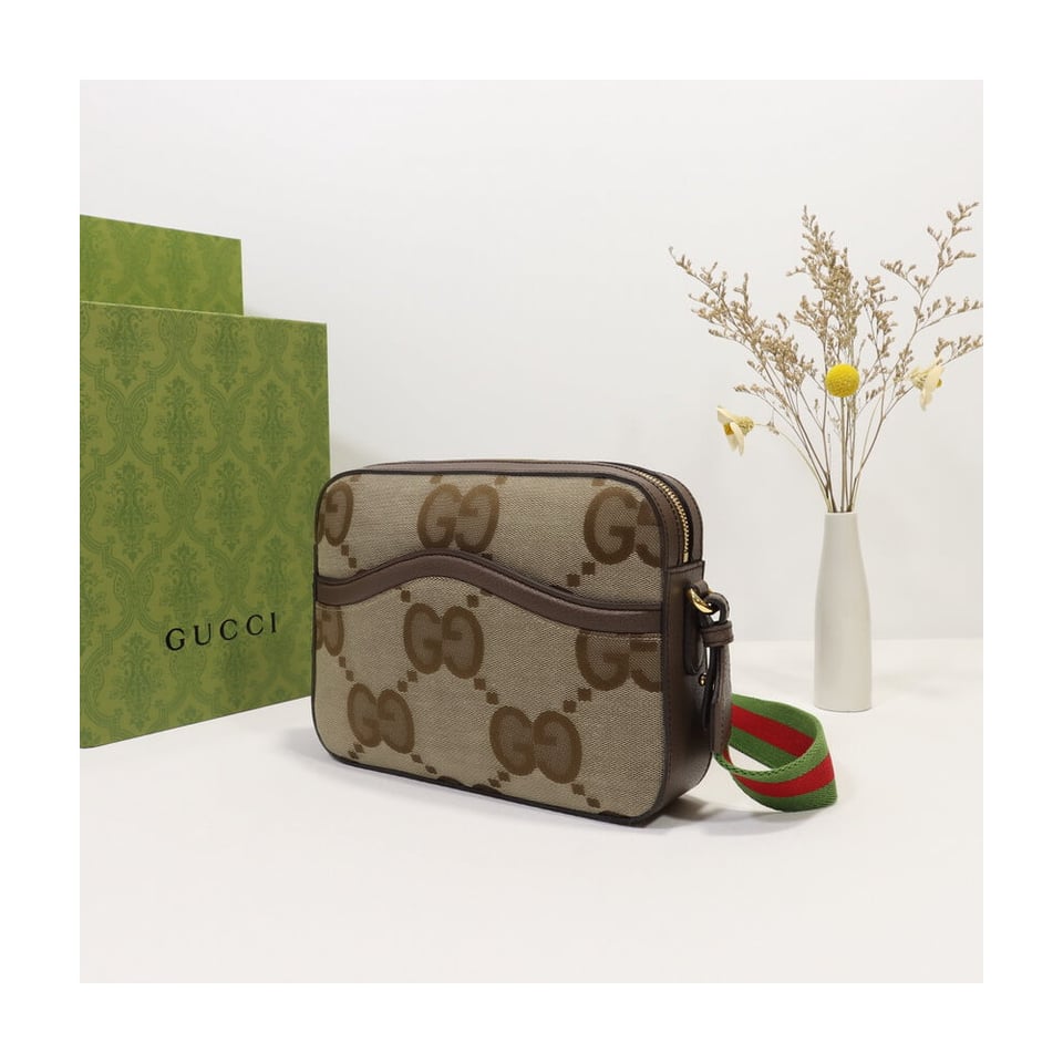 Gucci Messenger Bag With Jumbo GG view 5