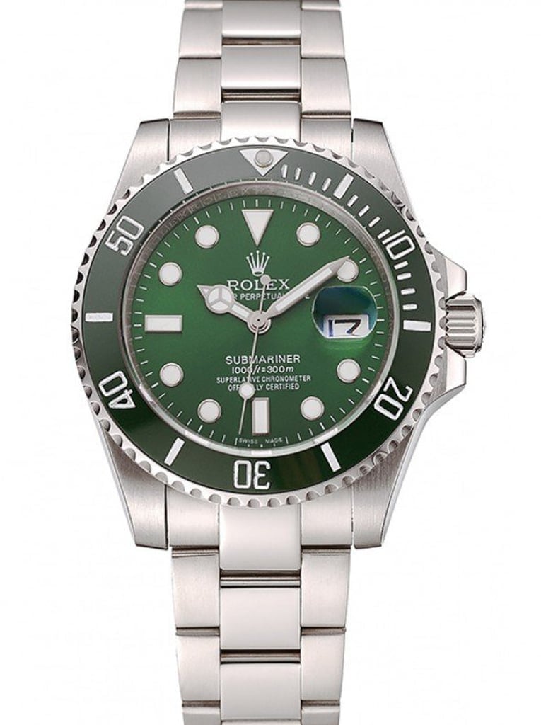 Rolex Submariner 41mm Green Dial 1454069 view 2