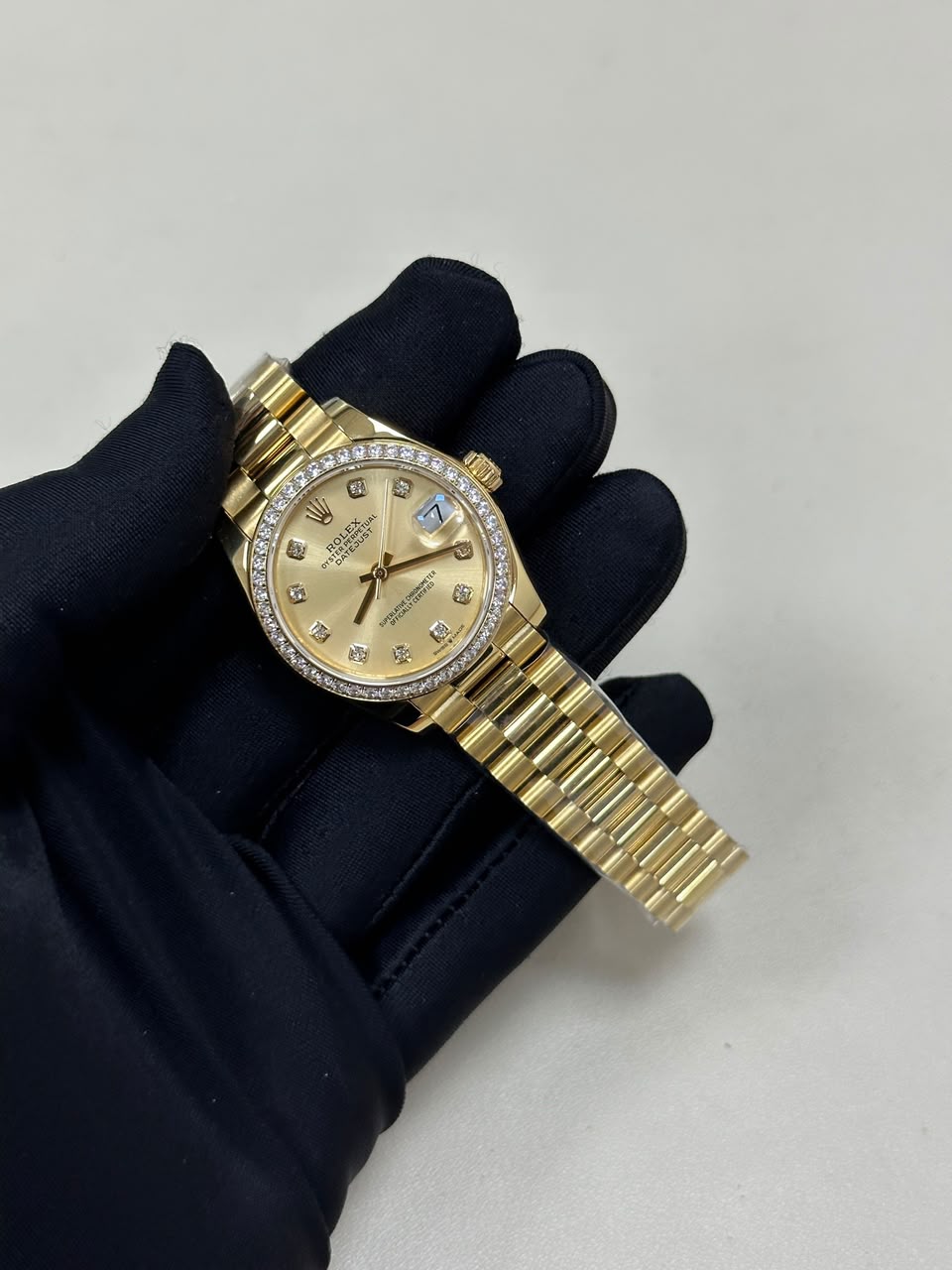 [SUPER CLONE] Rolex Datejust 31mm Yellow Gold Ladies 278288RBR view 6