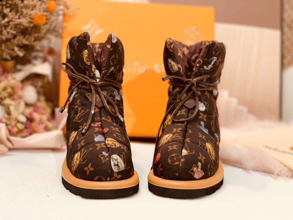 Louis Vuitton Pillow Comfort Ankle Boot Monogram Canvas view 10