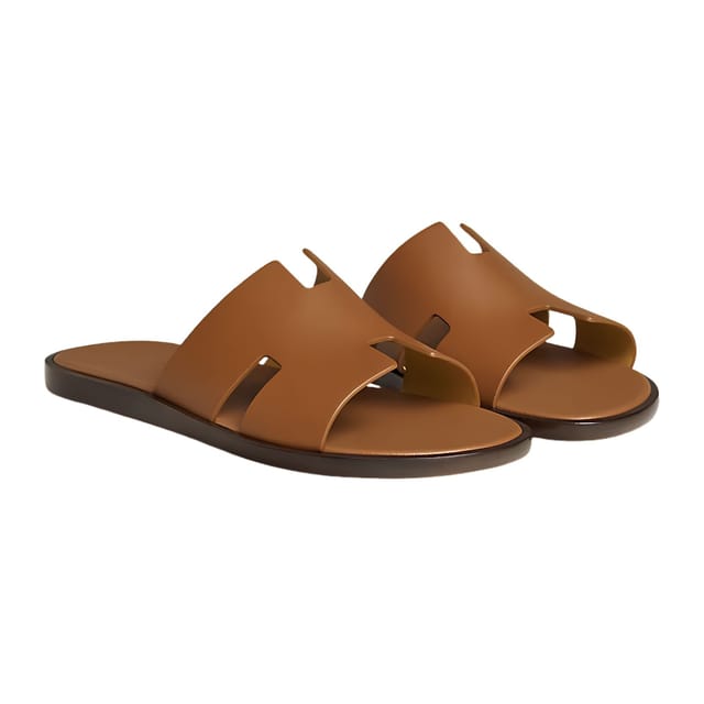 Hermes Izmir Sandal Gold Color Calfskin H041141ZH03390