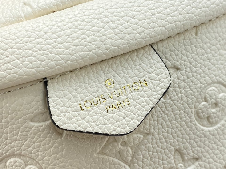 Louis Vuitton Monogram Empreinte Creme Bumbag 37cm/14.6in M44836 view 7