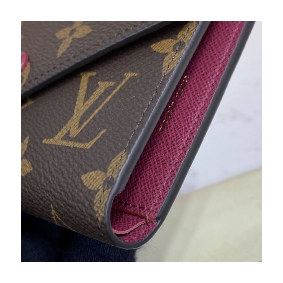 Louis Vuitton Monogram Canvas Victorine Wallet Fuchsia view 6