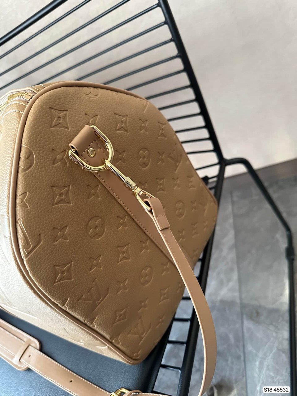 Louis Vuitton Keepall Beige 45Cm M46114 view 6