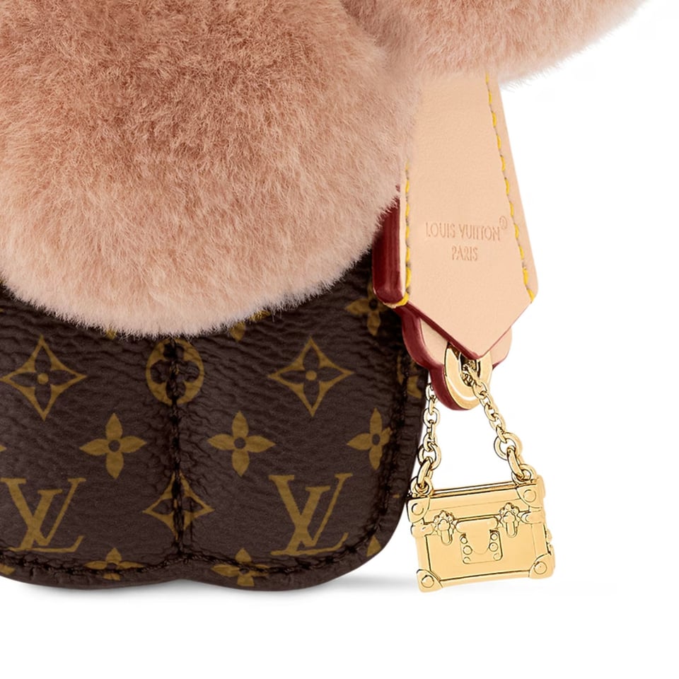 Louis Vuitton Vivienne Fashionista Bag Hanging Accessory Brown 18cm/7.1in view 3