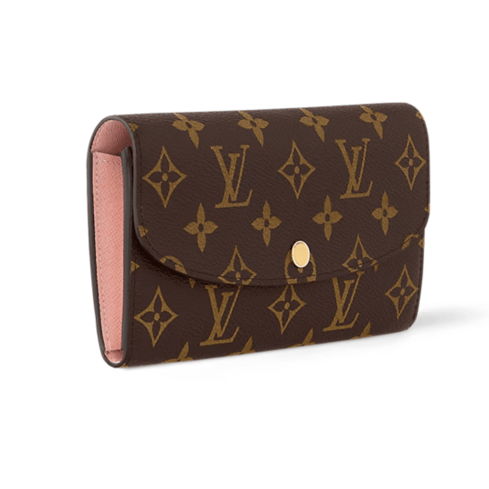 Louis Vuitton Rose Ballerine Emilie Wallet For Women 19cm M61289 view 3