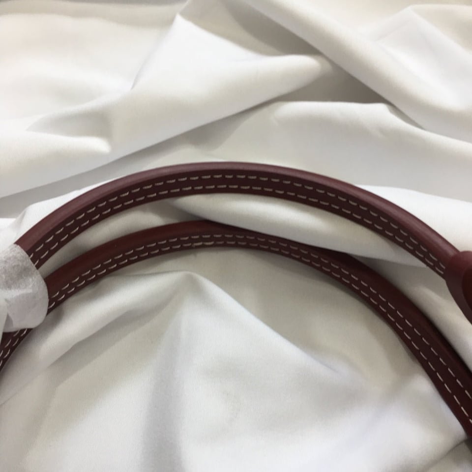 Goyard Anjou Mini Bag 20cm Burgundy Canvas view 8