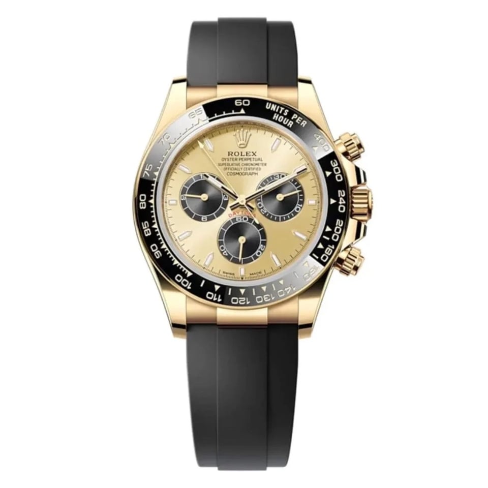 Rolex Daytona 40 mm Golden Dial 126518LN “Pikachu” view 2