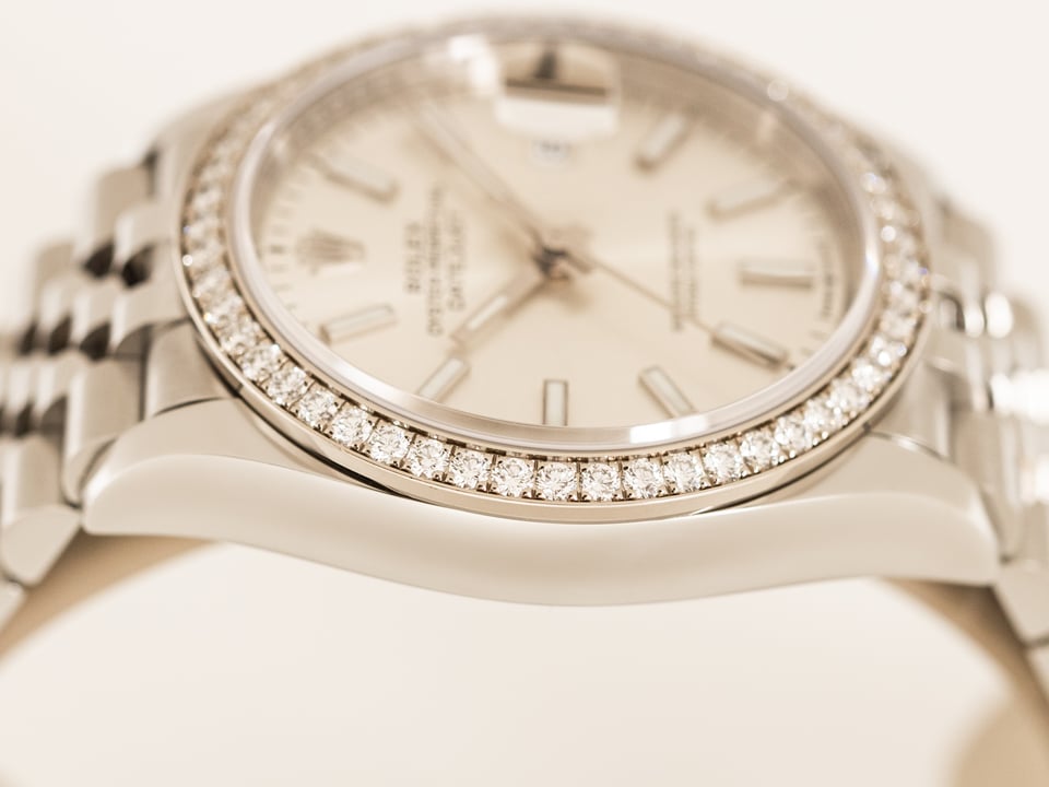 [Superclone] Rolex Datejust 36mm Silver Dial Jubilee 126284RBR view 5