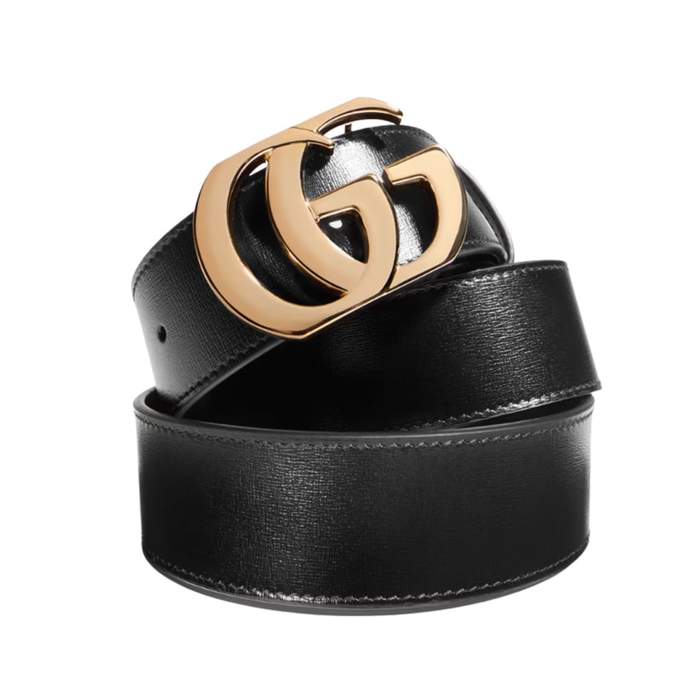 Gucci Cut GG Marmont Belt Black 874724 AAGY0 1000 view 2