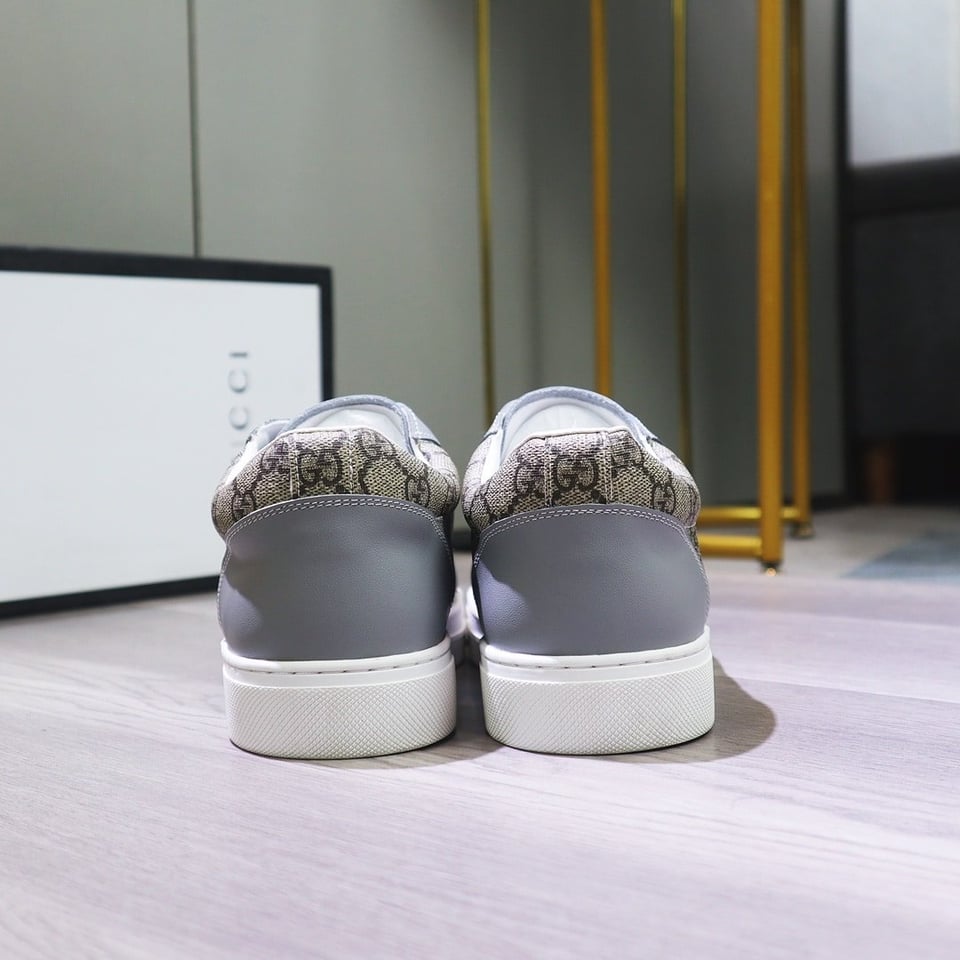Gucci Gg Supreme Sneaker Beige Gg Blue And Orange Web view 4