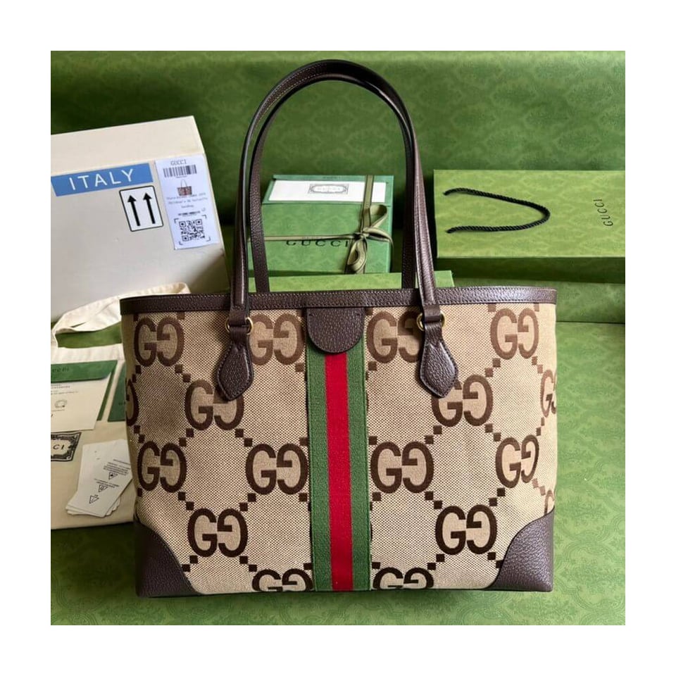 Gucci Ophidia Jumbo GG Medium Tote 631685 view 4