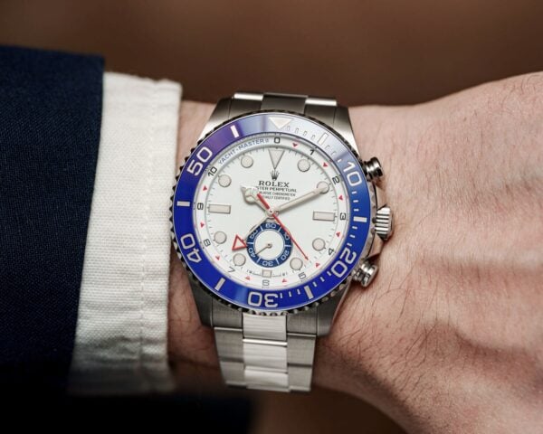 [Superclone] Rolex Yacht-Master II 44mm White Dial Oyster 126680 view 2