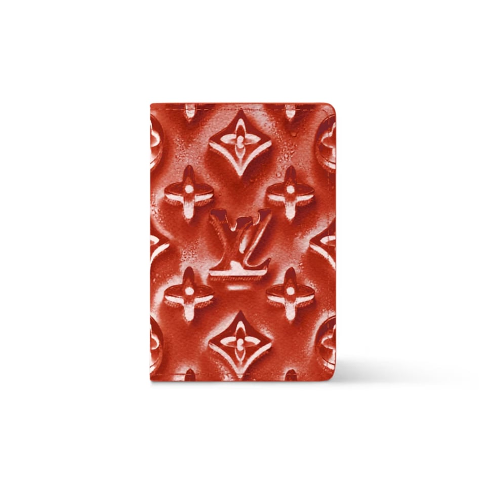 Louis Vuitton Pocket Organizer – Frozen Grenadine Red 7.6cm/3in M28624