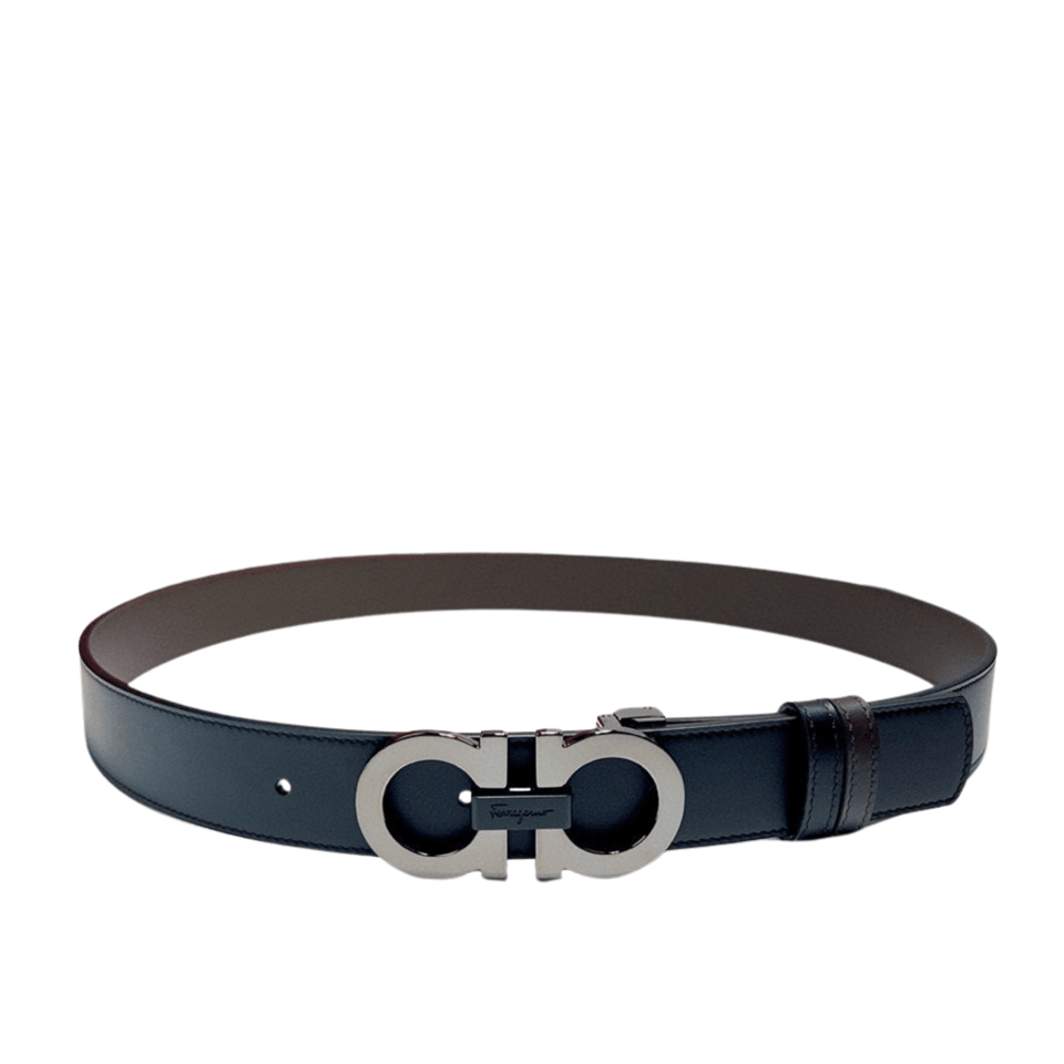 Ferragamo Salvatore Reversible Gancini 35mm Belt For Men view 2
