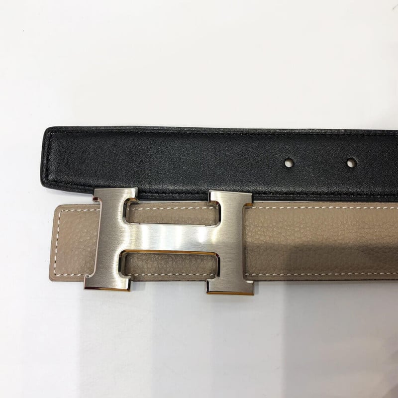 Hermes H Belt Buckle &amp; Reversible Leather Strap 38 mm HB03 view 8
