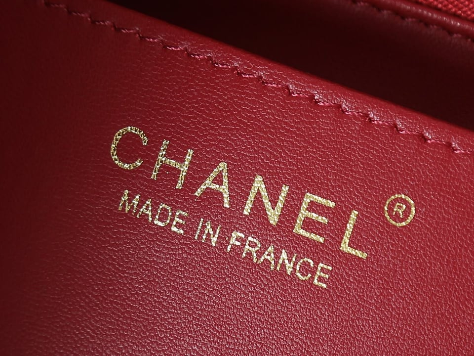 Chanel Tote Spring Summer 2026 Lambskin Burgundy 40cm/15.7in AS6241 view 8