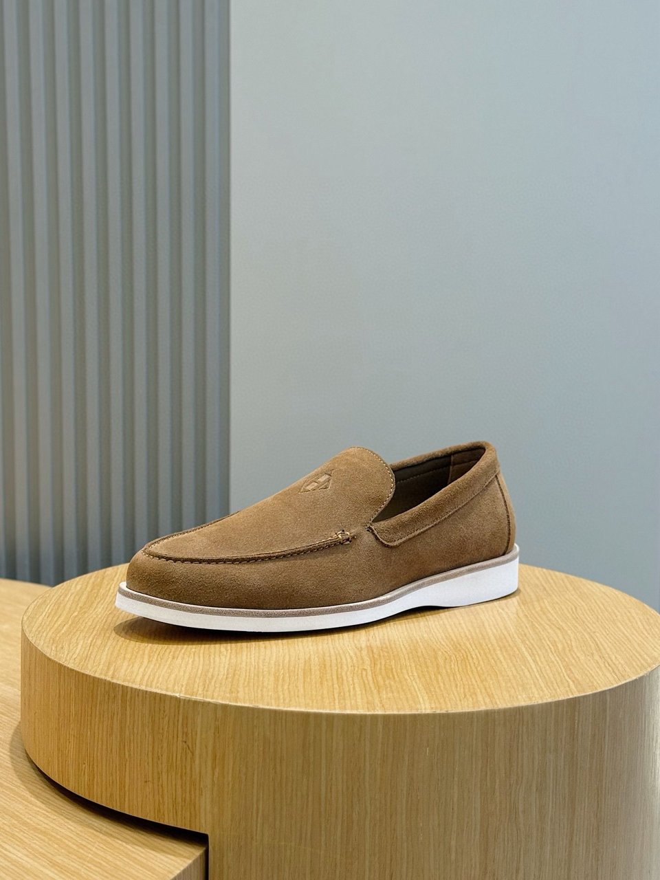Hermès Brown Suede Loafers- Shoes for Men view 5