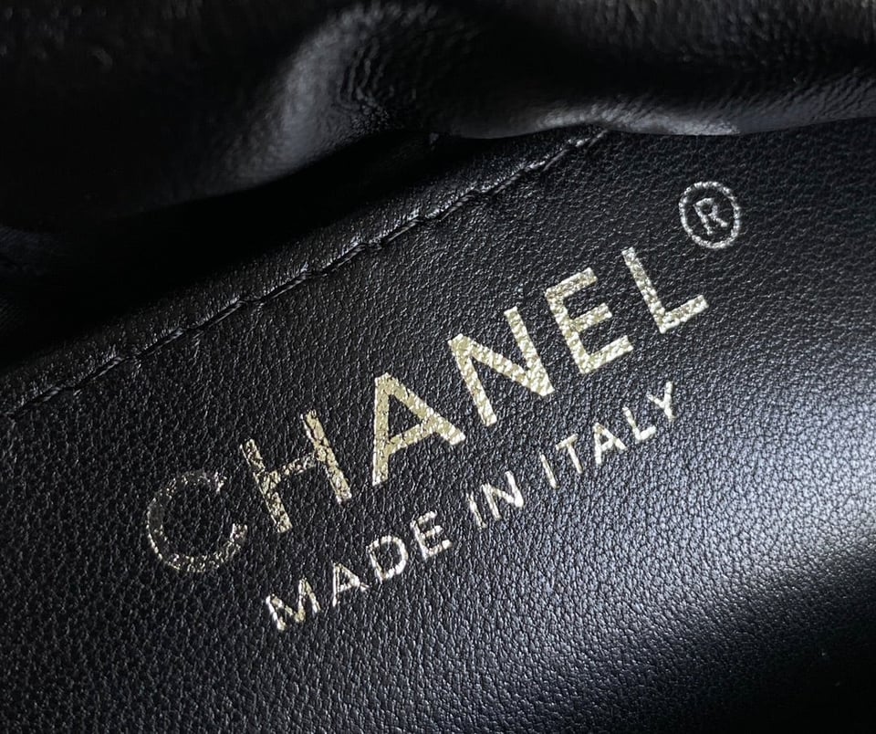 Chanel Hobo Mini 20Cm Black Lambskin Shw view 9