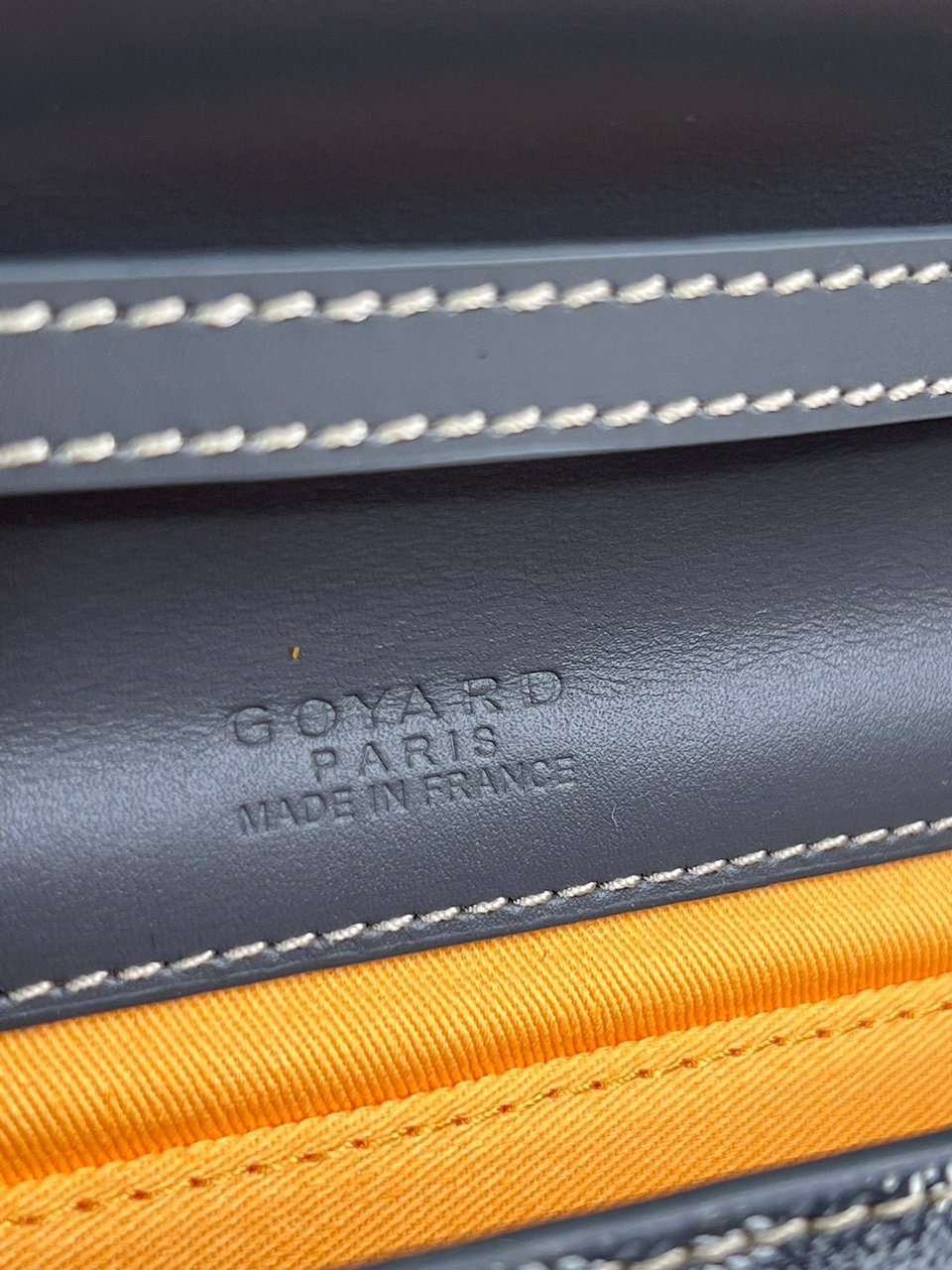 Goyard Monte-Carlo Pm Clutch 25 Cm Gray Goyardine Canvas view 6