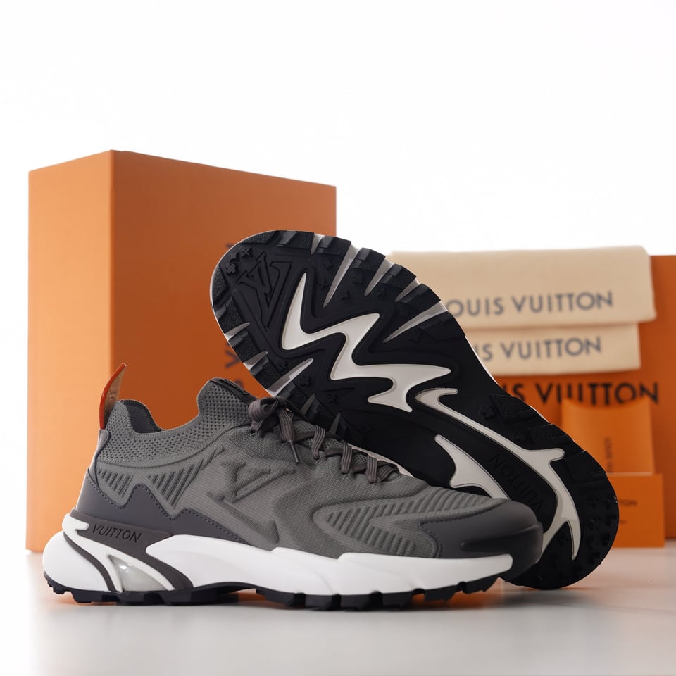 Louis Vuitton LV Runner Tatic Grey Sneaker for Men view 16