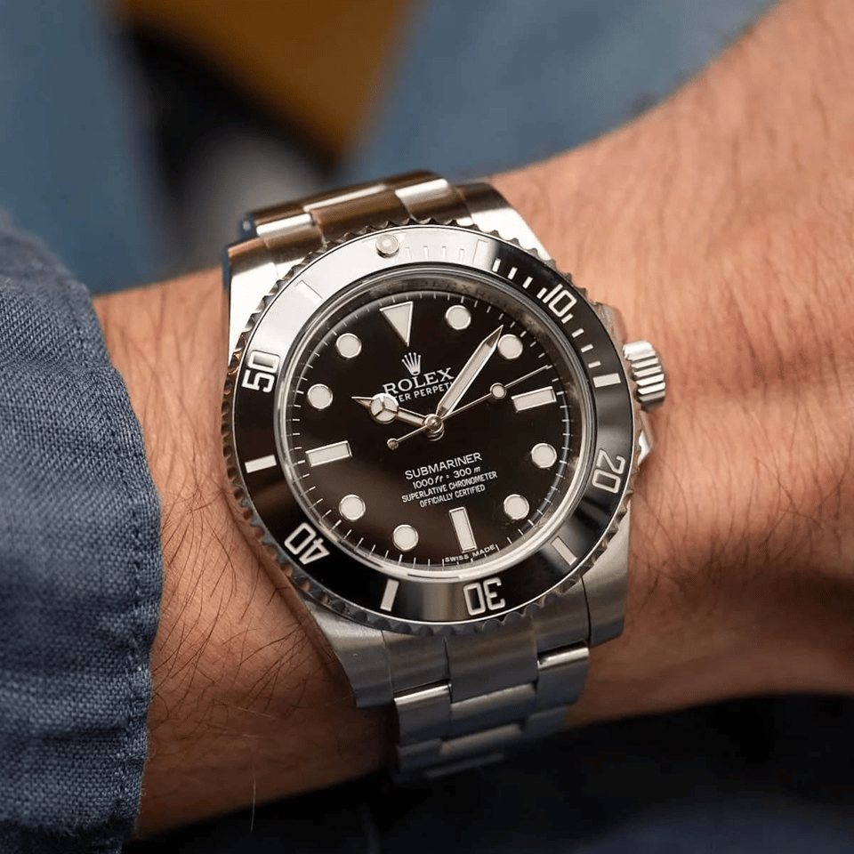 Rolex Submariner 41mm Black Dial 124060 view 8