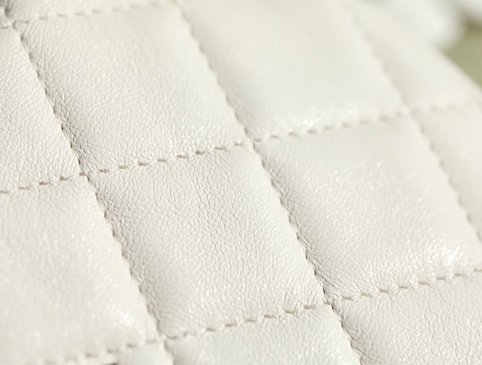 Chanel 23C White Mini Pouch view 5