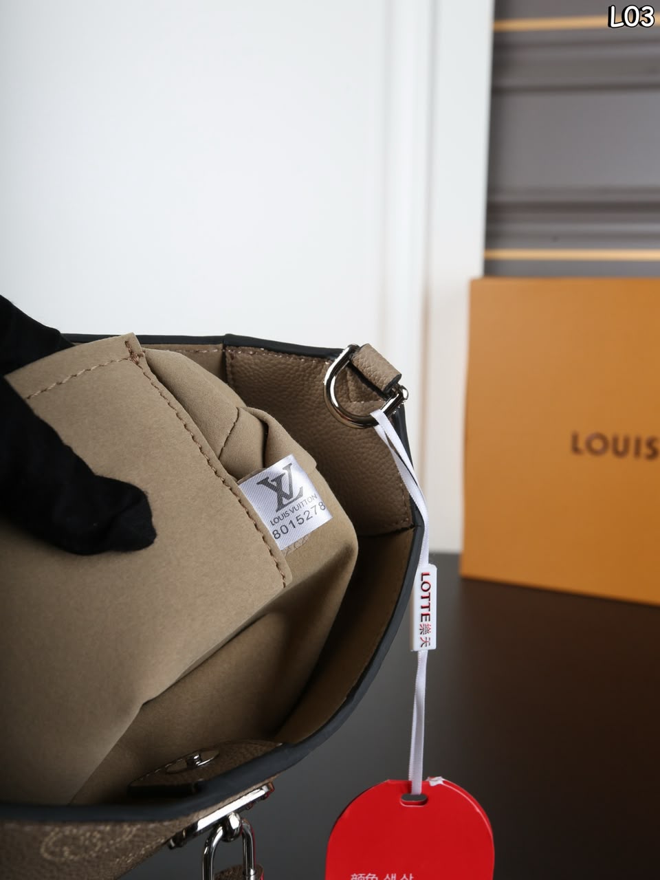 Louis Vuitton All Around PM Bag Galet Grey 25cm M27336 view 6