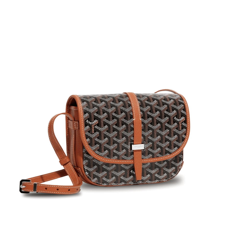 Goyard Belvedere Pm Bag 21Cm Black And Tan Canvas view 2