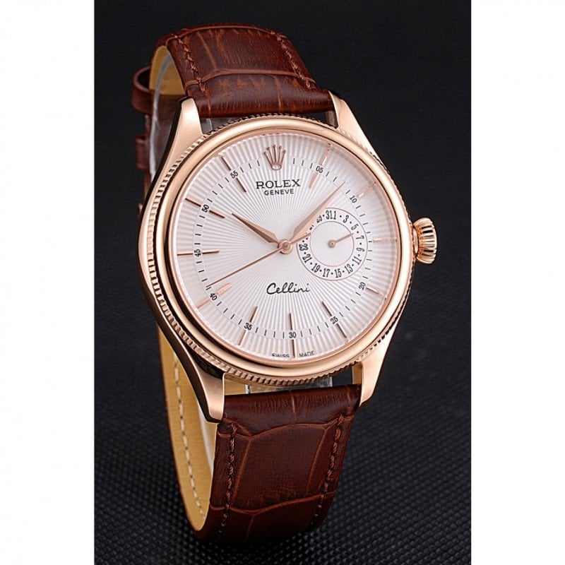Rolex Cellini 38mm White Dial 622725 view 4