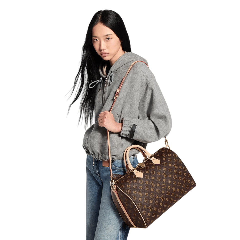 Louis Vuitton Speedy Bandouliere 35 Monogram Canvas 35cm view 2