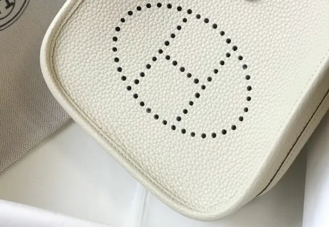 Hermes Evelyne 16 Amazone White Bag 18Cm H069426Ckav view 8